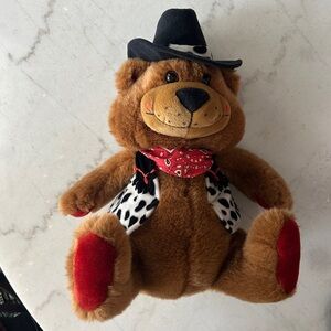 Western Adventure Hooch Brown Teddy Bear Plush